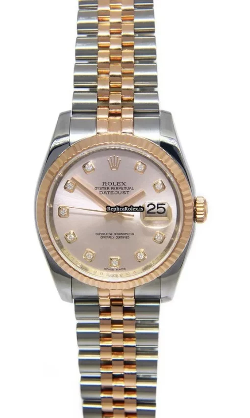 Wonderful Replica Rolex Datejust 116231 Automatic Movement 36mm Steel Case Watch - Image 2