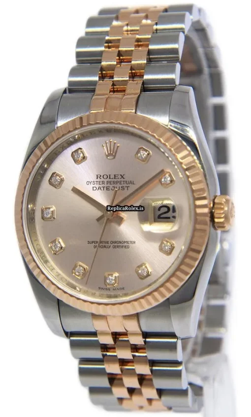 Wonderful Replica Rolex Datejust 116231 Automatic Movement 36mm Steel Case Watch - Image 3