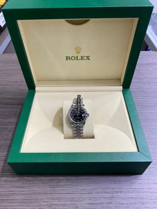 Quality Replica Rolex Lady-datejust 278274 Caliber 2236 Automatic Movement 31mm White Gold Case Womens Watch - Image 2