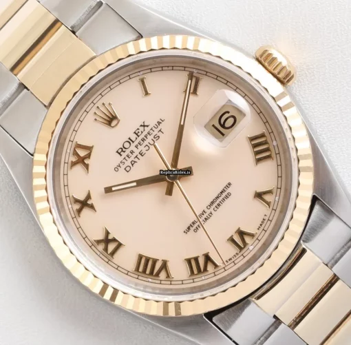 Pleasing Replica Rolex Datejust 16233 Automatic Movement 36mm Steel Case Watch