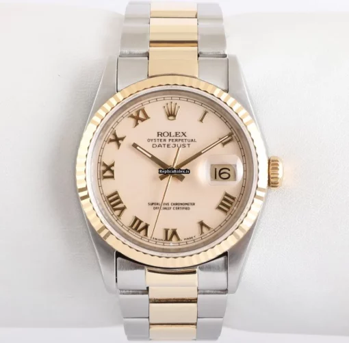 Pleasing Replica Rolex Datejust 16233 Automatic Movement 36mm Steel Case Watch - Image 2