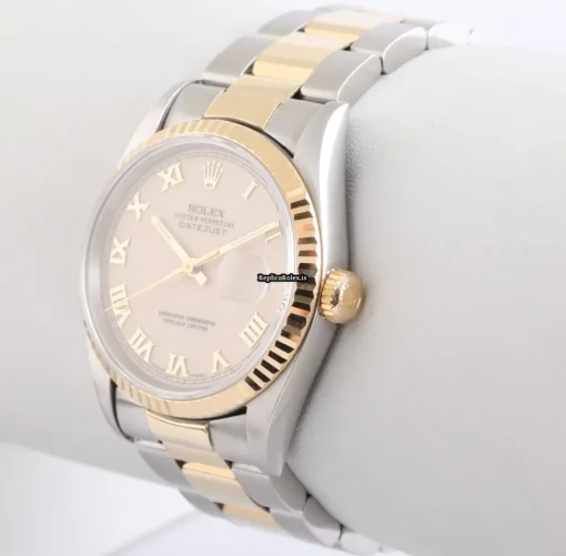 Pleasing Replica Rolex Datejust 16233 Automatic Movement 36mm Steel Case Watch - Image 3