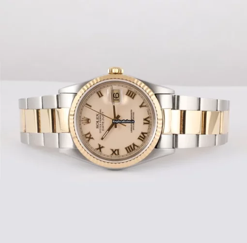 Pleasing Replica Rolex Datejust 16233 Automatic Movement 36mm Steel Case Watch - Image 5
