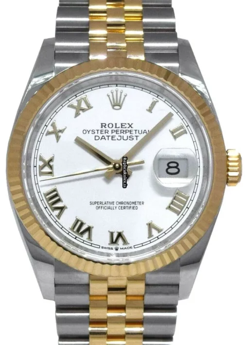 Durable Replicas Rolex Datejust 126233 Automatic Movement 36mm Steel Case Mens/unisex Watch - Image 10