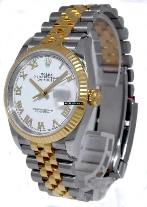 Durable Replicas Rolex Datejust 126233 Automatic Movement 36mm Steel Case Mens/unisex Watch - Image 3