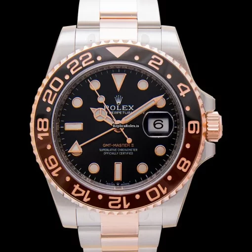 Neat Knockoff Rolex Gmt-master II 126711chnr Automatic Movement 40mm Steel Case Mens/unisex Watch