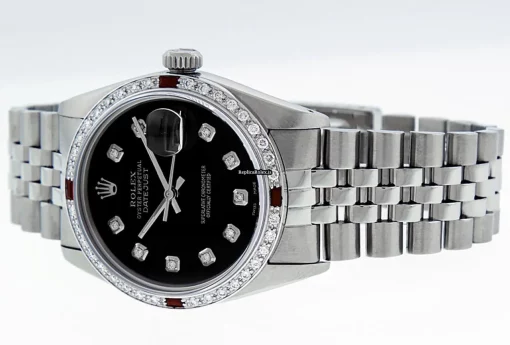 Best Replica Rolex Datejust Caliber 3035 Automatic Movement 36mm Steel Case Mens/unisex Watch - Image 8