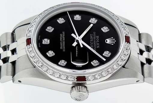 Best Replica Rolex Datejust Caliber 3035 Automatic Movement 36mm Steel Case Mens/unisex Watch - Image 9