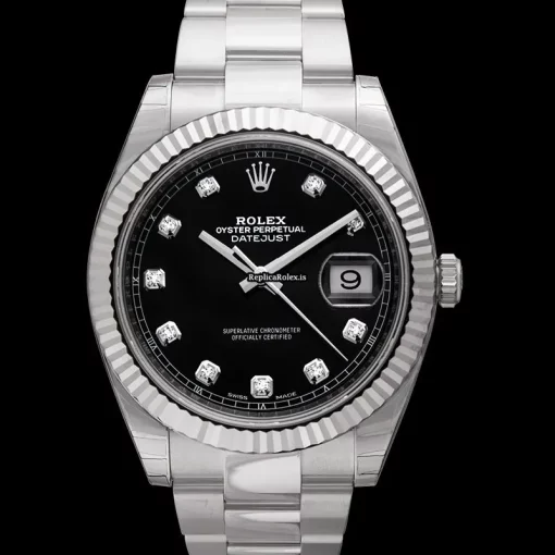 Cheap Fake Rolex Datejust 126334 Automatic Movement 41mm White Gold Case Mens/unisex Watch