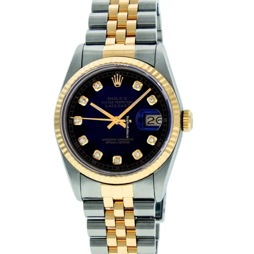 Excellent Replica Rolex Datejust 16013 Caliber 3035 Automatic Movement 36mm Gold/steel Case Mens/unisex Watch - Image 2
