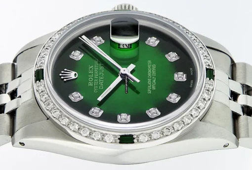 Attractive Fakes Rolex Datejust Caliber 3035 Automatic Movement 36mm Steel Case Mens/unisex Watch - Image 10
