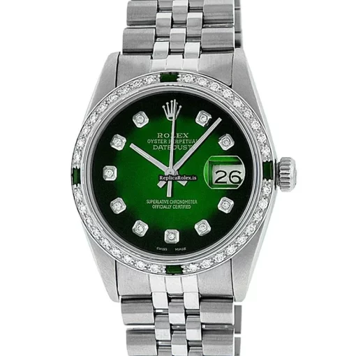 Attractive Fakes Rolex Datejust Caliber 3035 Automatic Movement 36mm Steel Case Mens/unisex Watch - Image 2