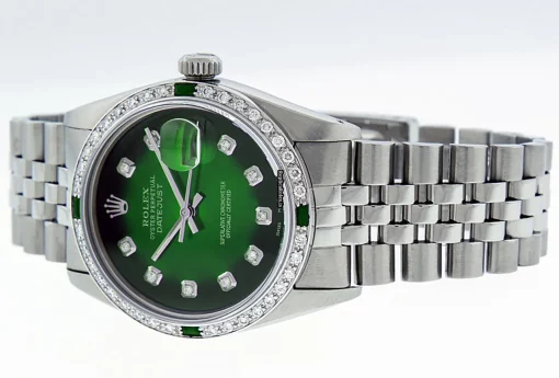 Attractive Fakes Rolex Datejust Caliber 3035 Automatic Movement 36mm Steel Case Mens/unisex Watch - Image 8