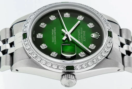 Attractive Fakes Rolex Datejust Caliber 3035 Automatic Movement 36mm Steel Case Mens/unisex Watch - Image 9