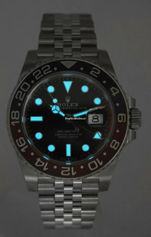 Remarkable Replica Rolex Gmt-master II 126710blro Automatic Movement 40mm Steel Case Watch - Image 10