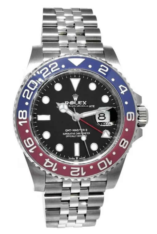 Remarkable Replica Rolex Gmt-master II 126710blro Automatic Movement 40mm Steel Case Watch - Image 11