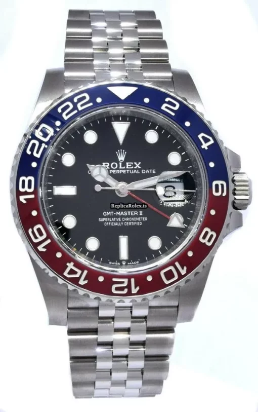 Remarkable Replica Rolex Gmt-master II 126710blro Automatic Movement 40mm Steel Case Watch - Image 2