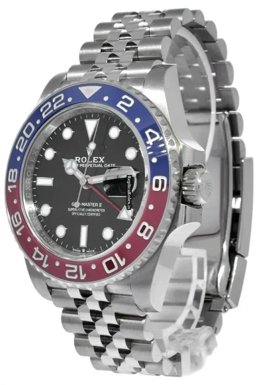 Remarkable Replica Rolex Gmt-master II 126710blro Automatic Movement 40mm Steel Case Watch - Image 3