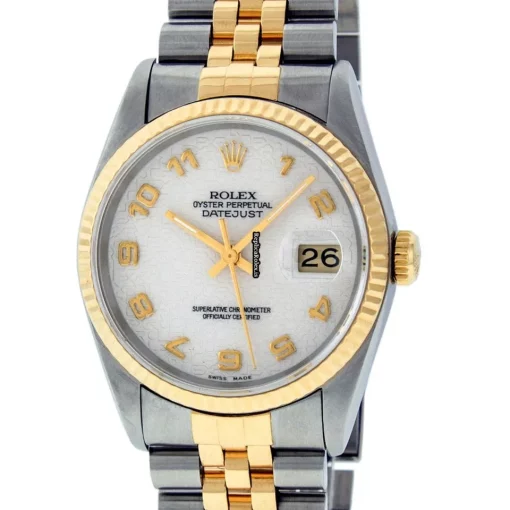Popular Fake Rolex Datejust 16233 Caliber 3135 Automatic Movement 36mm Gold/steel Case Mens/unisex Watch