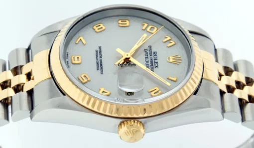 Popular Fake Rolex Datejust 16233 Caliber 3135 Automatic Movement 36mm Gold/steel Case Mens/unisex Watch - Image 10
