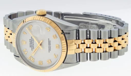 Popular Fake Rolex Datejust 16233 Caliber 3135 Automatic Movement 36mm Gold/steel Case Mens/unisex Watch - Image 8
