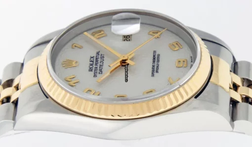 Popular Fake Rolex Datejust 16233 Caliber 3135 Automatic Movement 36mm Gold/steel Case Mens/unisex Watch - Image 9