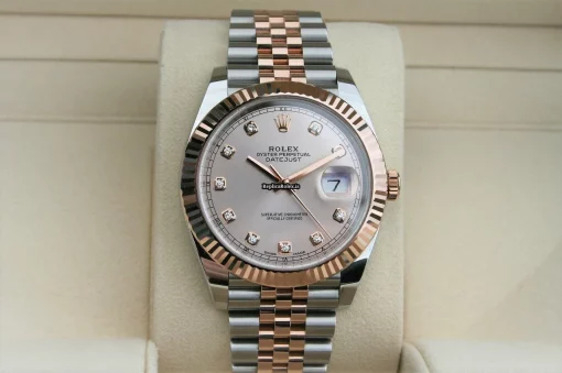 Wonderful Knockoff Rolex Datejust II 126331 Caliber 3235 Automatic Movement 41mm Gold/steel Case Mens/unisex Watch - Image 6