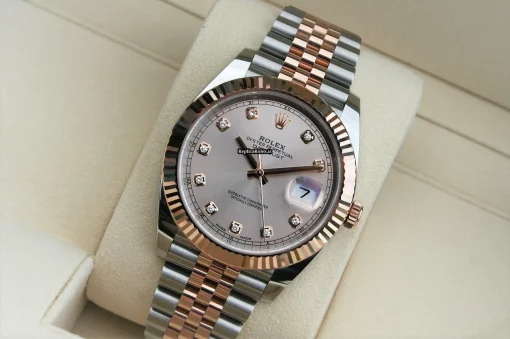Wonderful Knockoff Rolex Datejust II 126331 Caliber 3235 Automatic Movement 41mm Gold/steel Case Mens/unisex Watch - Image 7