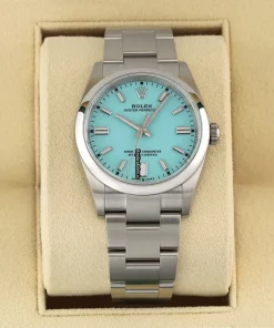 Amazing Replicas Rolex Oyster Perpetual 36 126000 Automatic Movement 36mm Steel Case Watch