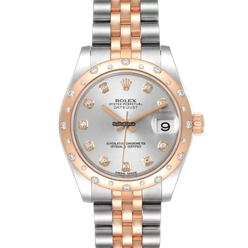 Marvellous Fake Rolex Lady-datejust 178341 Automatic Movement 31mm Gold/steel Case Womens Watch