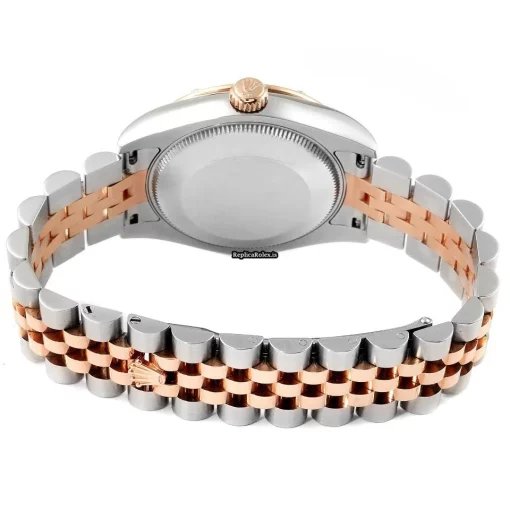 Marvellous Fake Rolex Lady-datejust 178341 Automatic Movement 31mm Gold/steel Case Womens Watch - Image 11