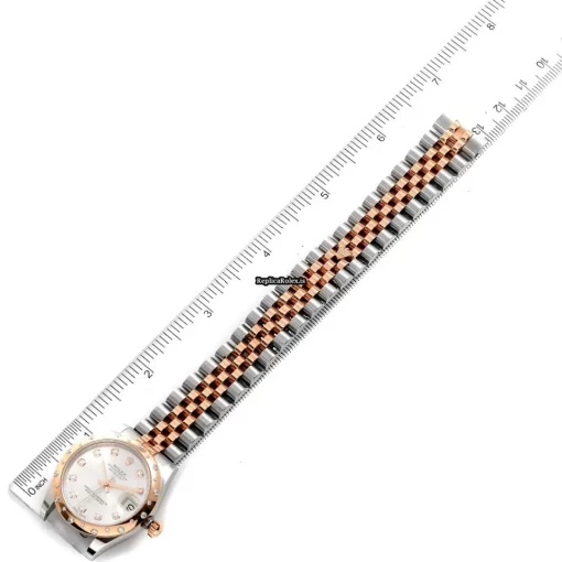 Marvellous Fake Rolex Lady-datejust 178341 Automatic Movement 31mm Gold/steel Case Womens Watch - Image 12