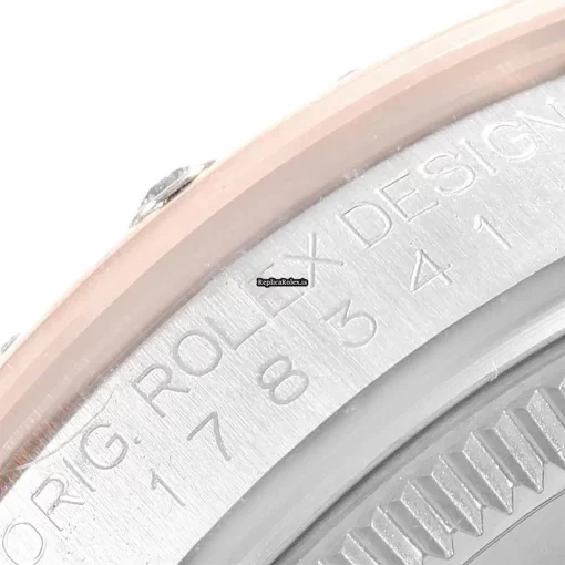 Marvellous Fake Rolex Lady-datejust 178341 Automatic Movement 31mm Gold/steel Case Womens Watch - Image 2