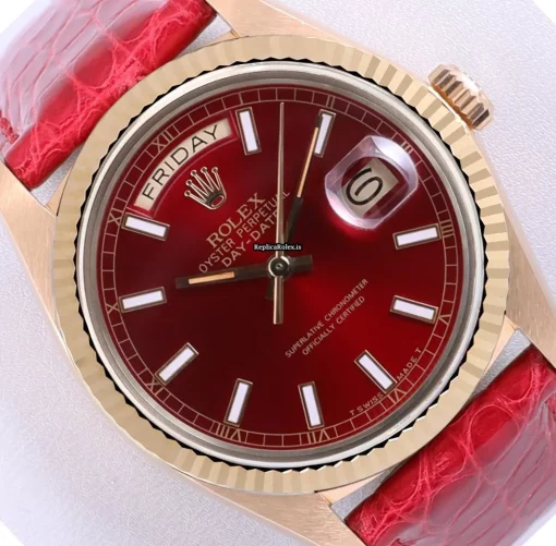 1:1 Replica Rolex Day-date 36 18238 Automatic Movement 36mm Yellow Gold Case Mens/unisex Watch