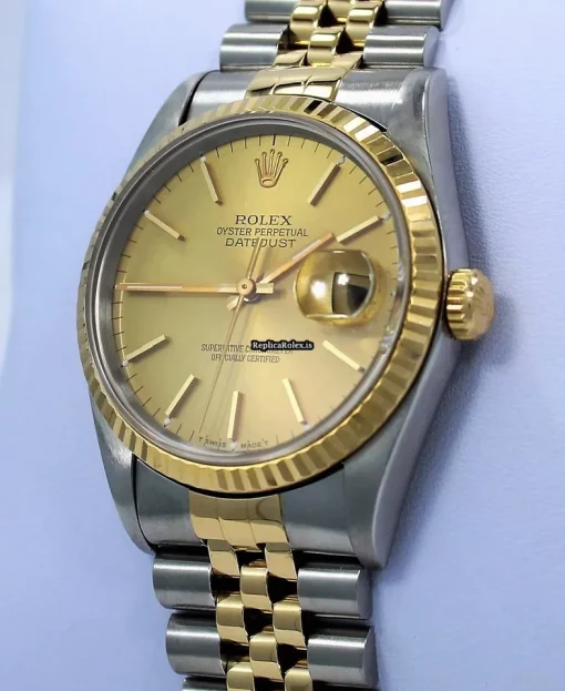 Amazing Replica Rolex Datejust 16233 Automatic Movement 36mm Steel Case Watch - Image 3