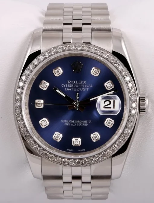 Cool Fake Rolex Datejust 116234 Automatic Movement 36mm Steel Case Mens/unisex Watch - Image 2