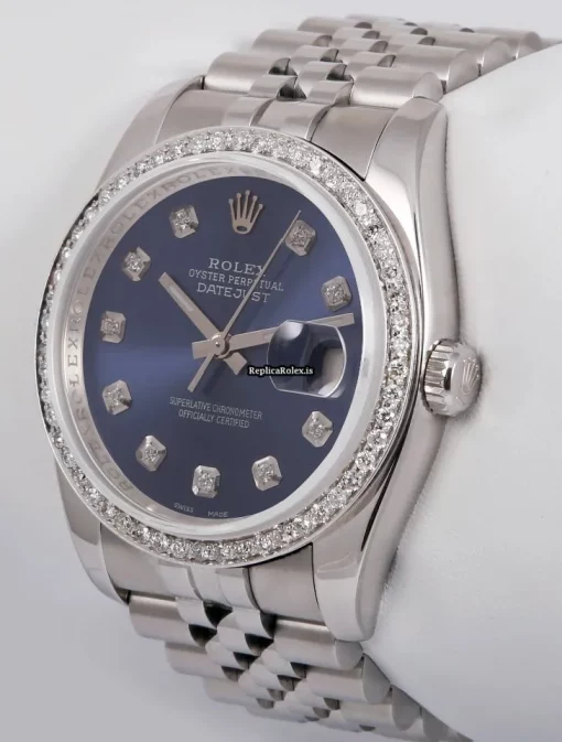 Cool Fake Rolex Datejust 116234 Automatic Movement 36mm Steel Case Mens/unisex Watch - Image 3