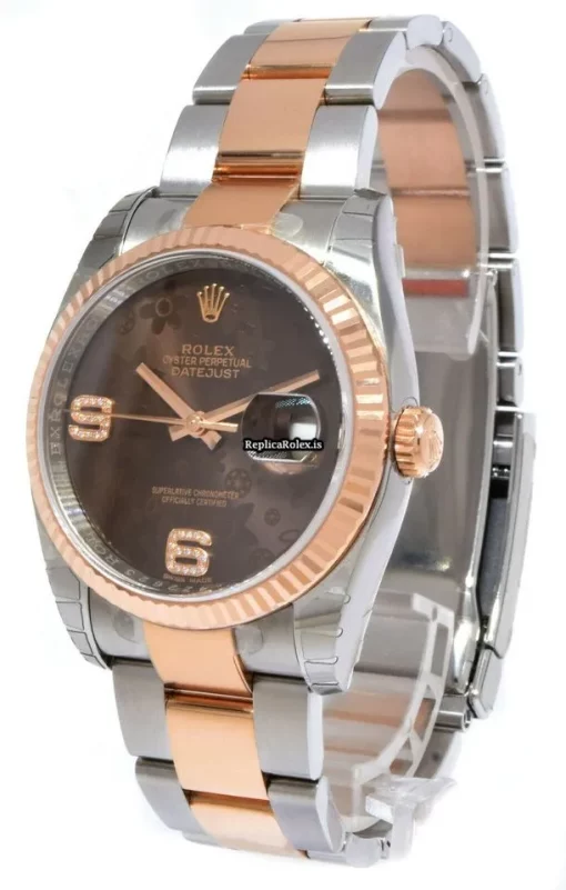 Defect Replica Rolex Datejust 116231 Automatic Movement 36mm Steel Case Watch - Image 3