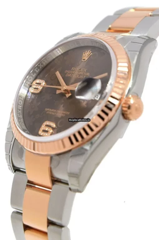 Defect Replica Rolex Datejust 116231 Automatic Movement 36mm Steel Case Watch - Image 6
