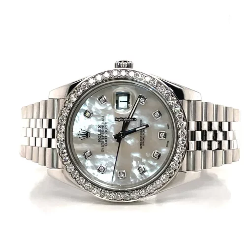 Wonderful Replica Rolex Datejust 126300-0015 Caliber 3235 Automatic Movement 41mm Steel Case Mens/unisex Watch - Image 2