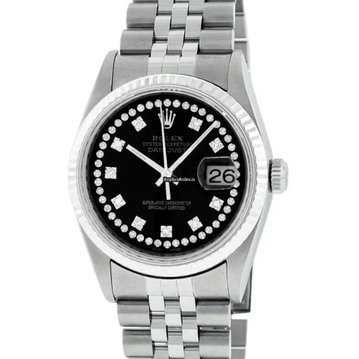 Discount Replica Rolex Datejust 16234 Caliber 3135 Automatic Movement 36mm Steel Case Mens/unisex Watch - Image 2