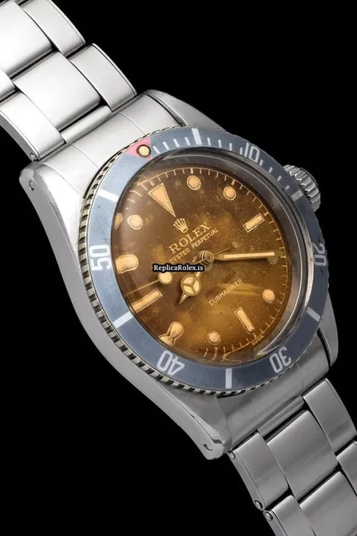 Popular Replica Rolex Submariner (no Date) 6538 Automatic Movement 38mm Steel Case Watch - Image 4