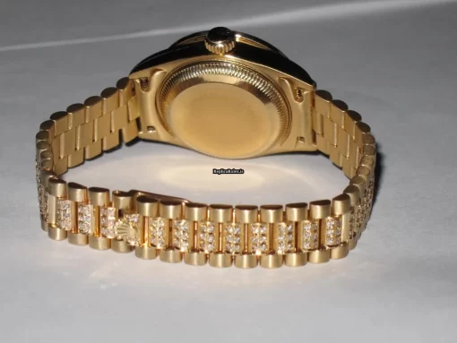 Aaa Replicas Rolex Datejust Self Winding Automatic 26mm Yellow Gold Case Womens Watch - Image 8