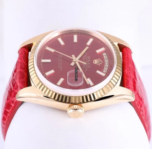 Marvellous Copies Rolex Day-date 36 18038 Automatic Movement 36mm Yellow Gold Case Mens/unisex Watch - Image 3