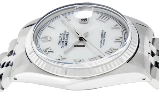 Remarkable Fake Rolex Datejust 16014 Caliber 3035 Automatic Movement 36mm Steel Case Mens/unisex Watch - Image 9