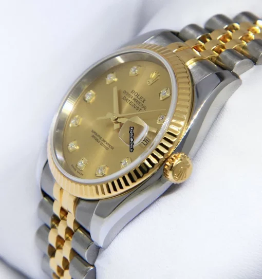 Stylish Replica Rolex Datejust 116233 Automatic Movement 36mm Steel Case Watch - Image 4