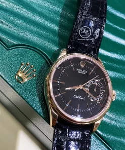 Lovely Replica Rolex Cellini Date 50515 Caliber 3165 Automatic Movement 39mm Rose Gold Case Mens/unisex Watch