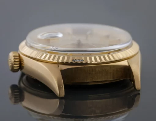 Reliable Replica Rolex Day-date 36 1803 Caliber 1556 Automatic Movement 36mm Yellow Gold Case Mens/unisex Watch - Image 12