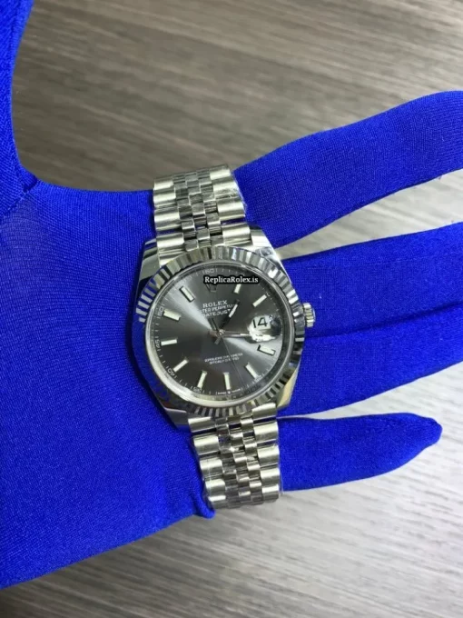 Awesome Fakes Rolex Datejust 126334 Caliber 3235 Automatic Movement 41mm Steel Case Mens/unisex Watch - Image 4