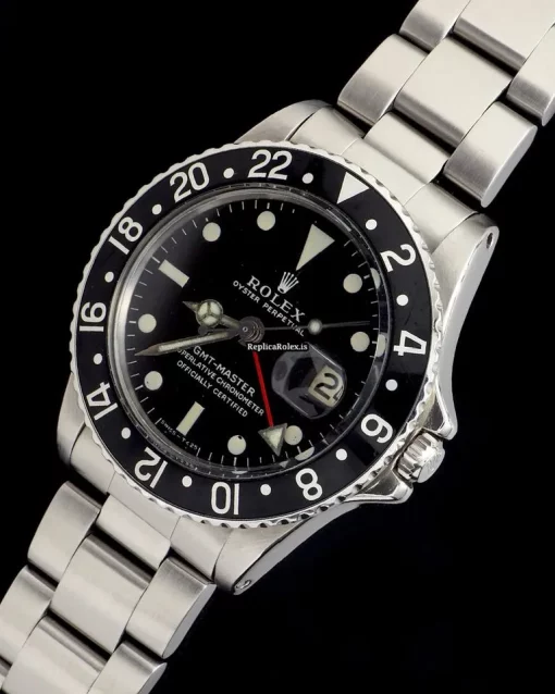 Great Imitation Rolex Gmt-master 1675 Caliber 1570 Automatic Movement 40mm Steel Case Mens/unisex Watch
